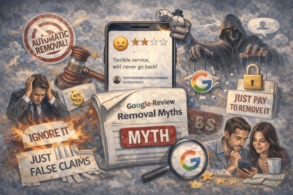 Google review myths and misconceptions